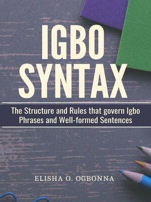 cover image of Igbo Syntax